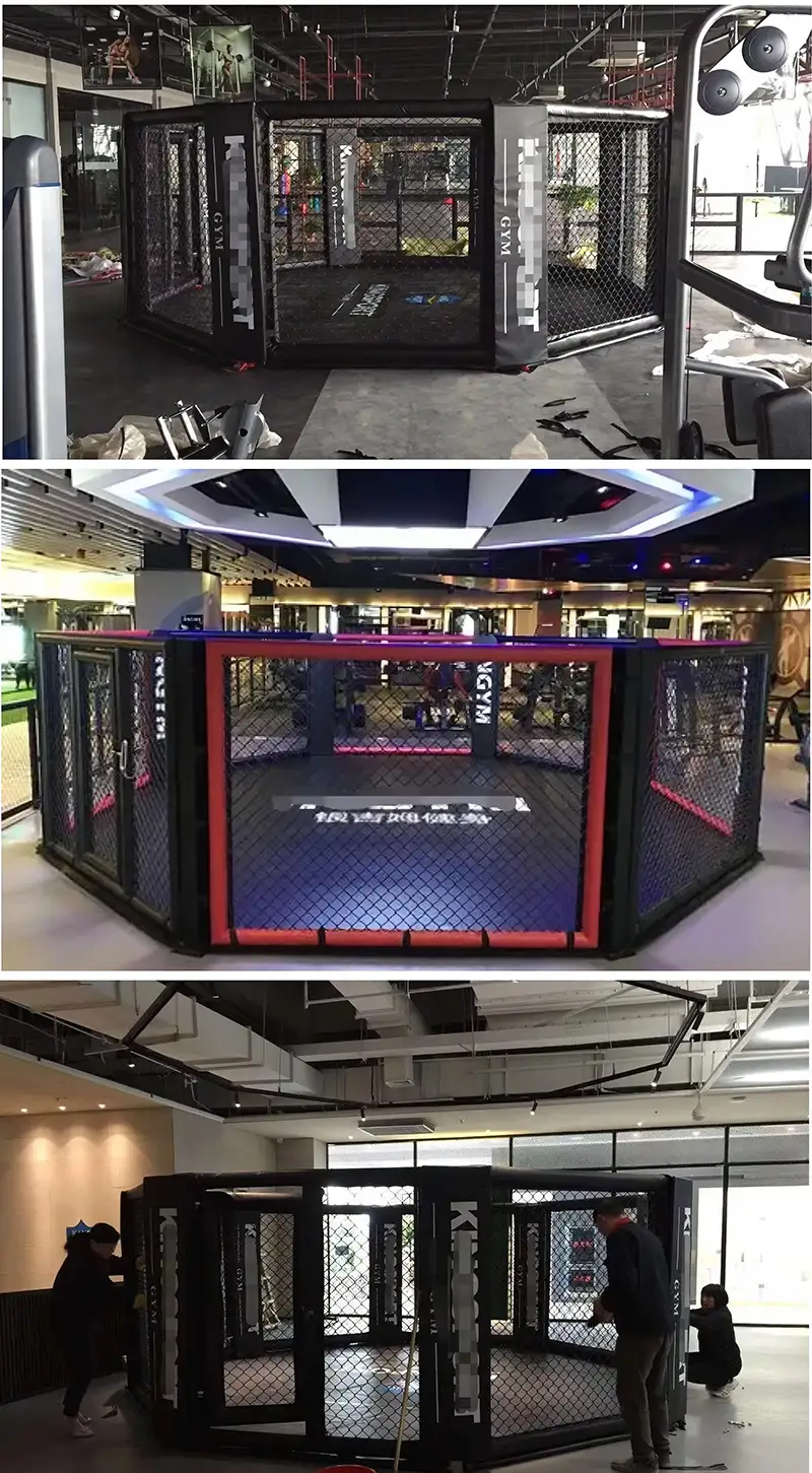 Floor Octagonal Cage