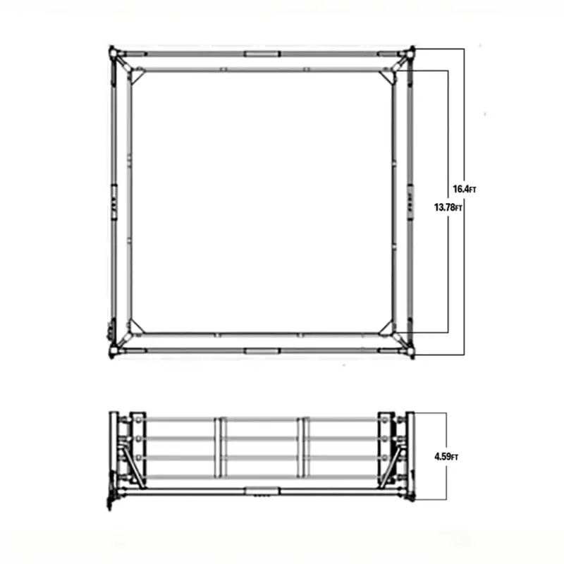 Folding Boxing Ring