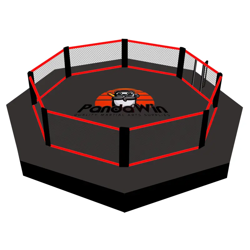 Octagonal Cage with Catwalk
